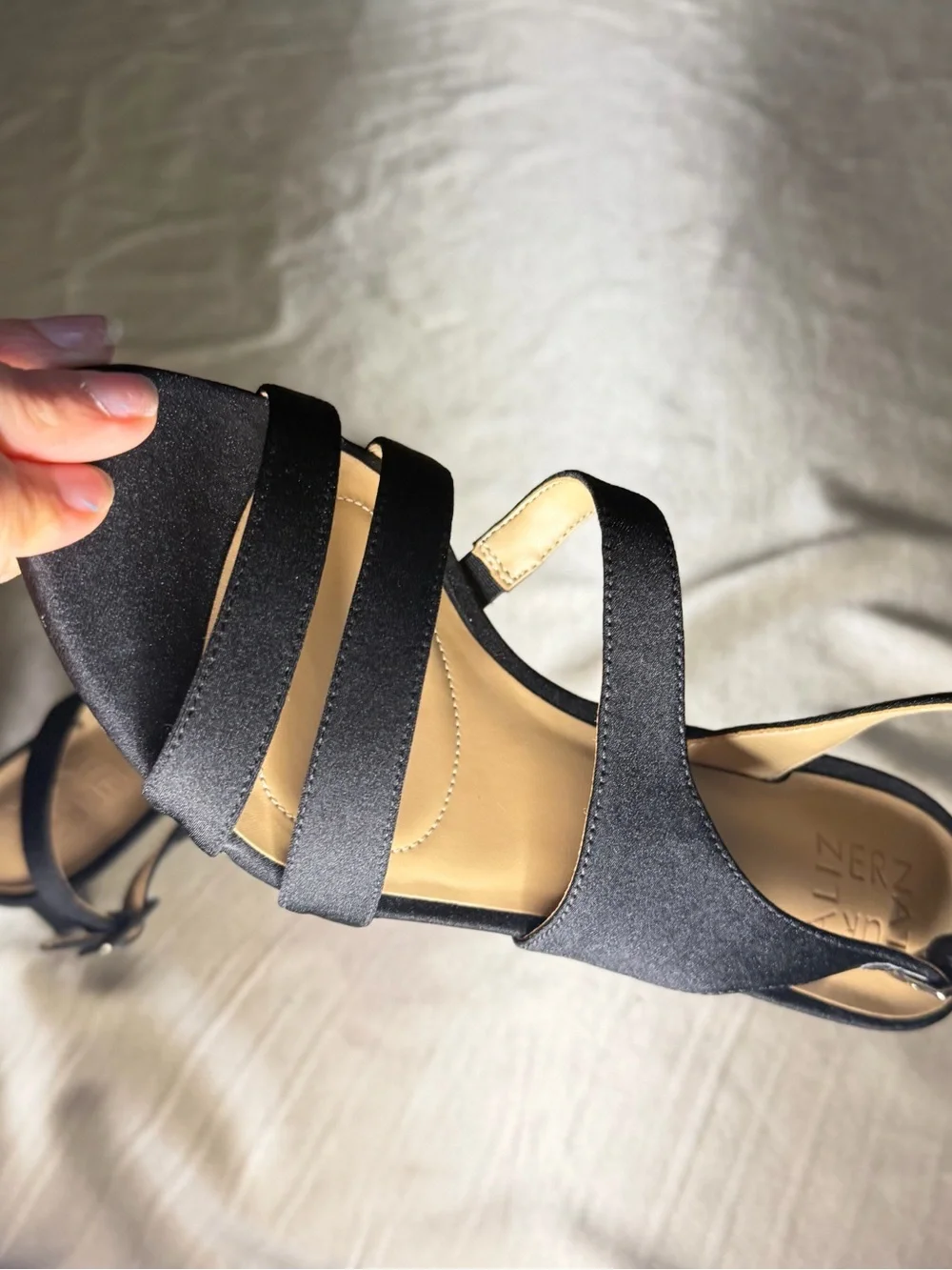 Naturalizer Taimi Women's Strappy Mid Heel Slingback Dress Sandals 8.5